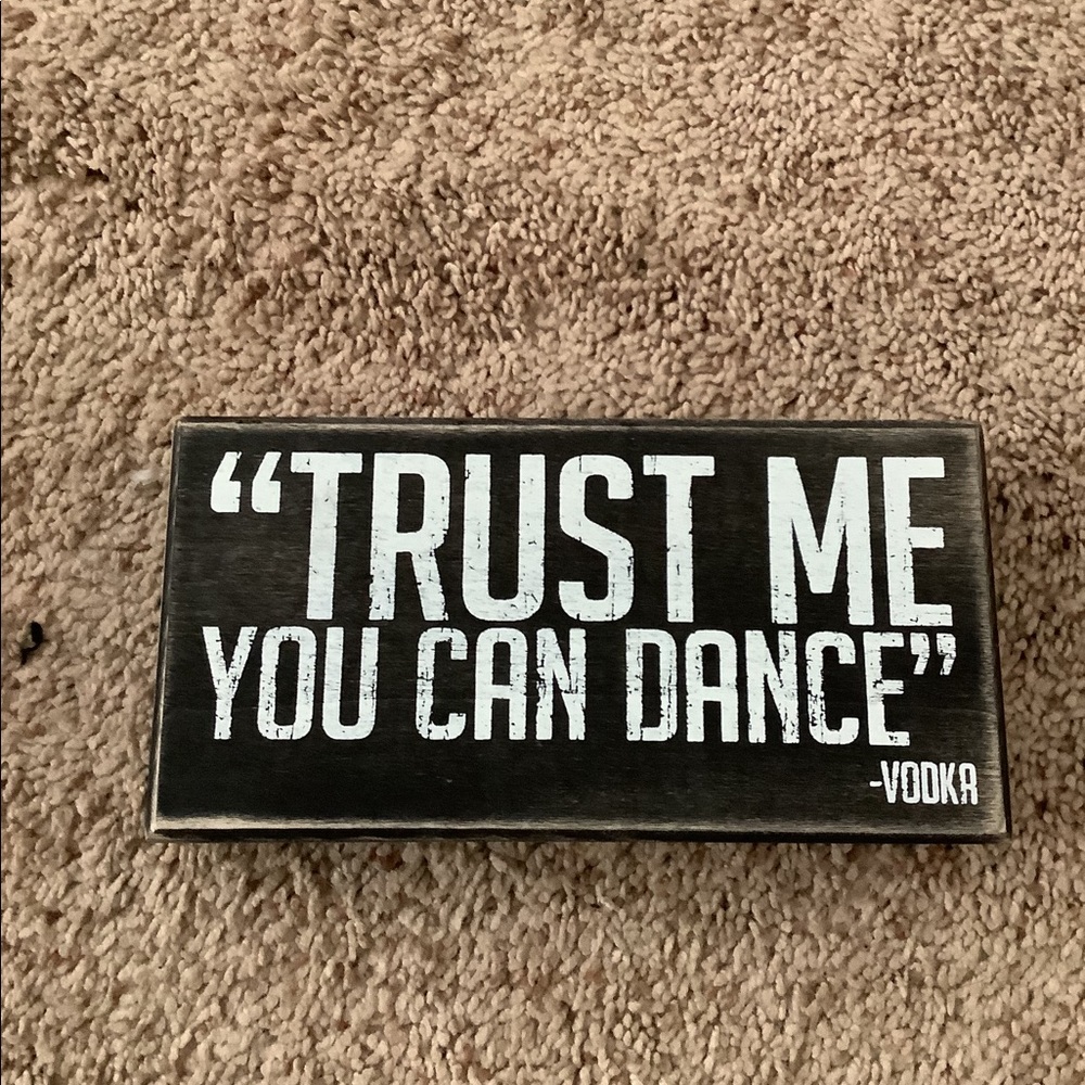 Cute Vodka Sign